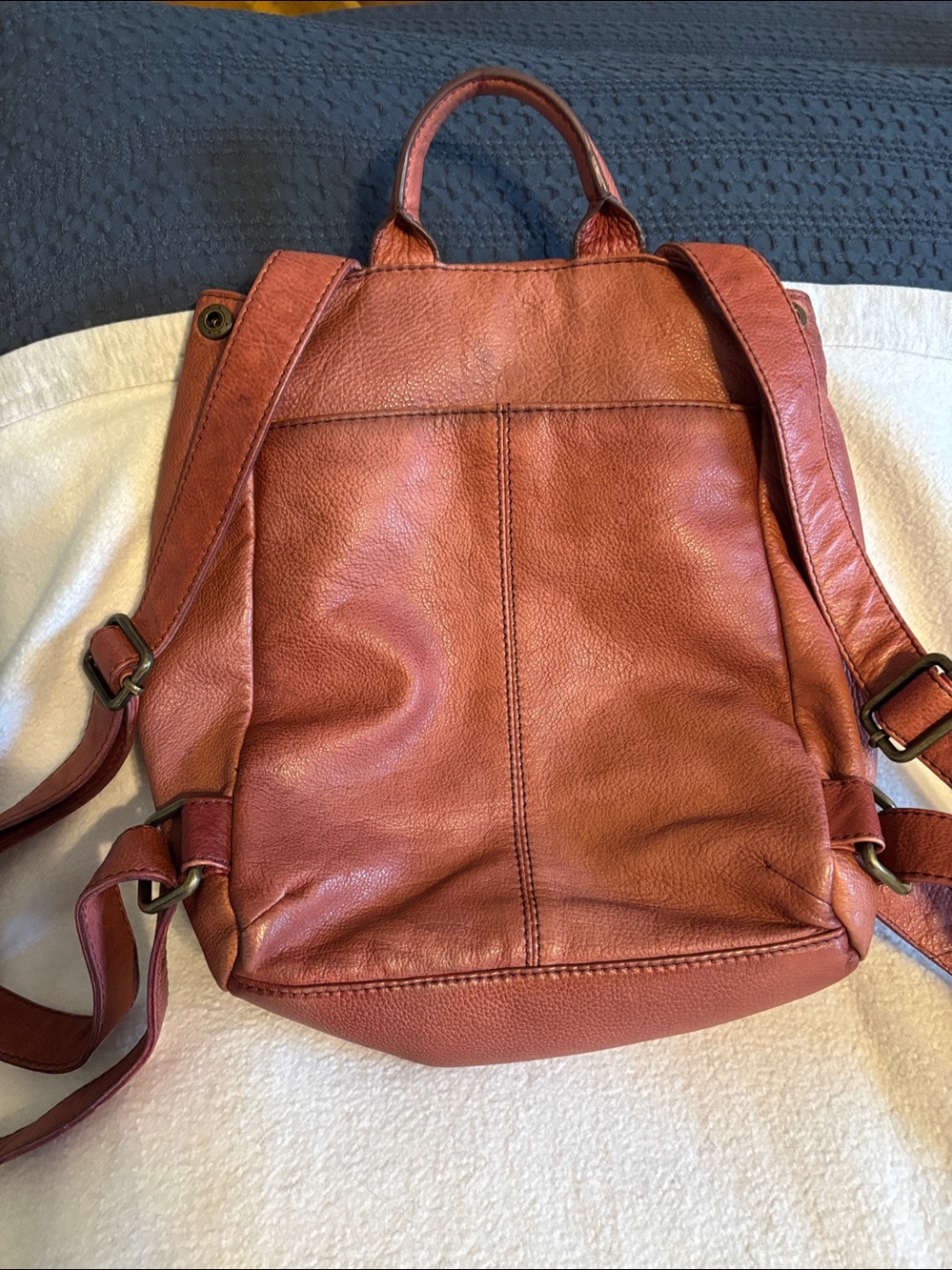 Frye Zuri Leather Backpack - Picture 3 of 4